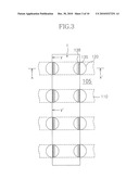 PHASE CHANGE MEMORY DEVICE HAVING PARTIALLY CONFINED HEATING ELECTRODES CAPABLE OF REDUCING HEATING DISTURBANCES BETWEEN ADJACENT MEMORY CELLS diagram and image