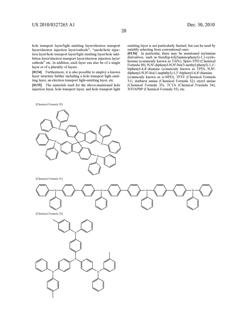 BIPIRIDINE DERIVATIVE AND ORGANIC ELECTROLUMINESCENCE ELEMENT CONTAINING THE SAME - diagram, schematic, and image 31