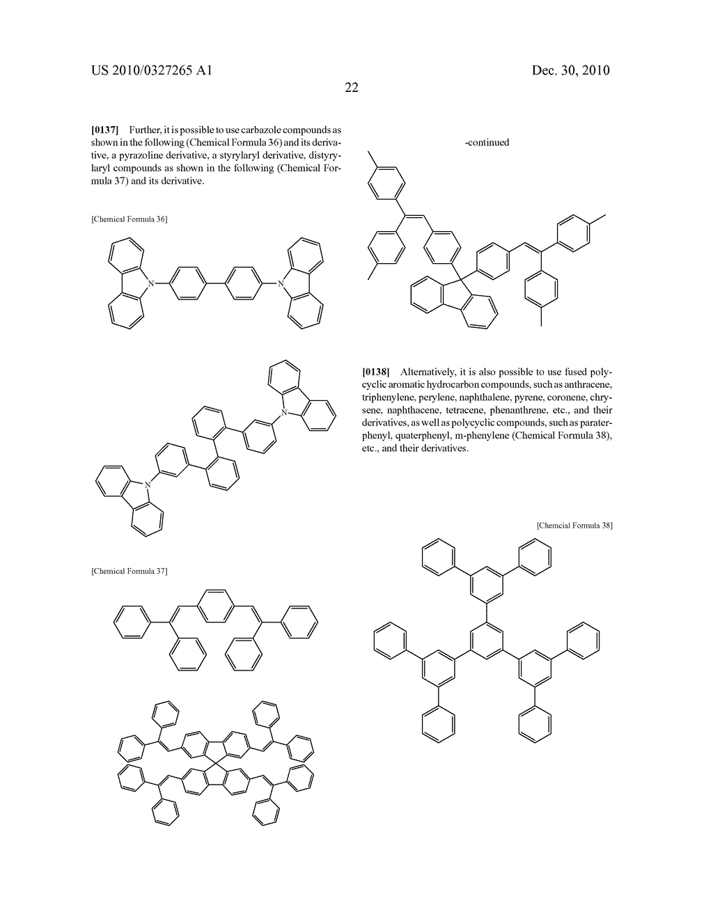 BIPIRIDINE DERIVATIVE AND ORGANIC ELECTROLUMINESCENCE ELEMENT CONTAINING THE SAME - diagram, schematic, and image 33