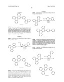  MONOBENZOCHRYSENE DERIVATIVE, A MATERIAL FOR AN ORGANIC ELECTROLUMINESCENCE DEVICE CONTAINING THE SAME, AND AN ORGANIC ELECTROLUMINESCENCE DEVICE USING THE MATERIAL diagram and image