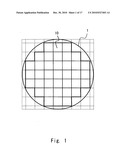 Semiconductor chip, semiconductor wafer, method of manufacturing semiconductor chip diagram and image