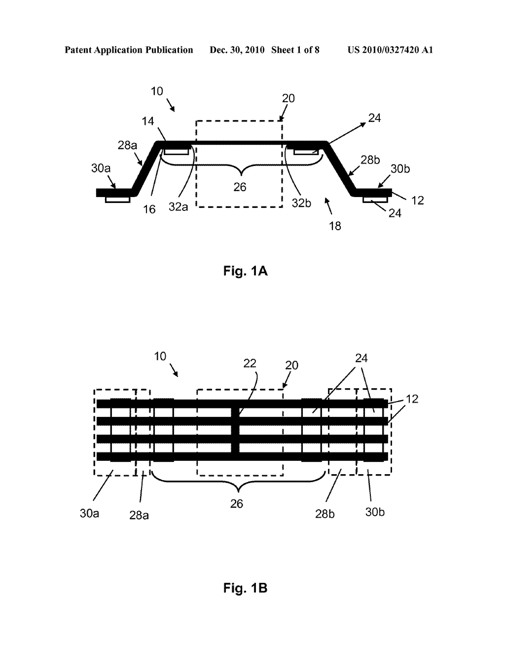 SEMICONDUCTOR DEVICE WITH EMBEDDED INTERCONNECT PAD - diagram, schematic, and image 02