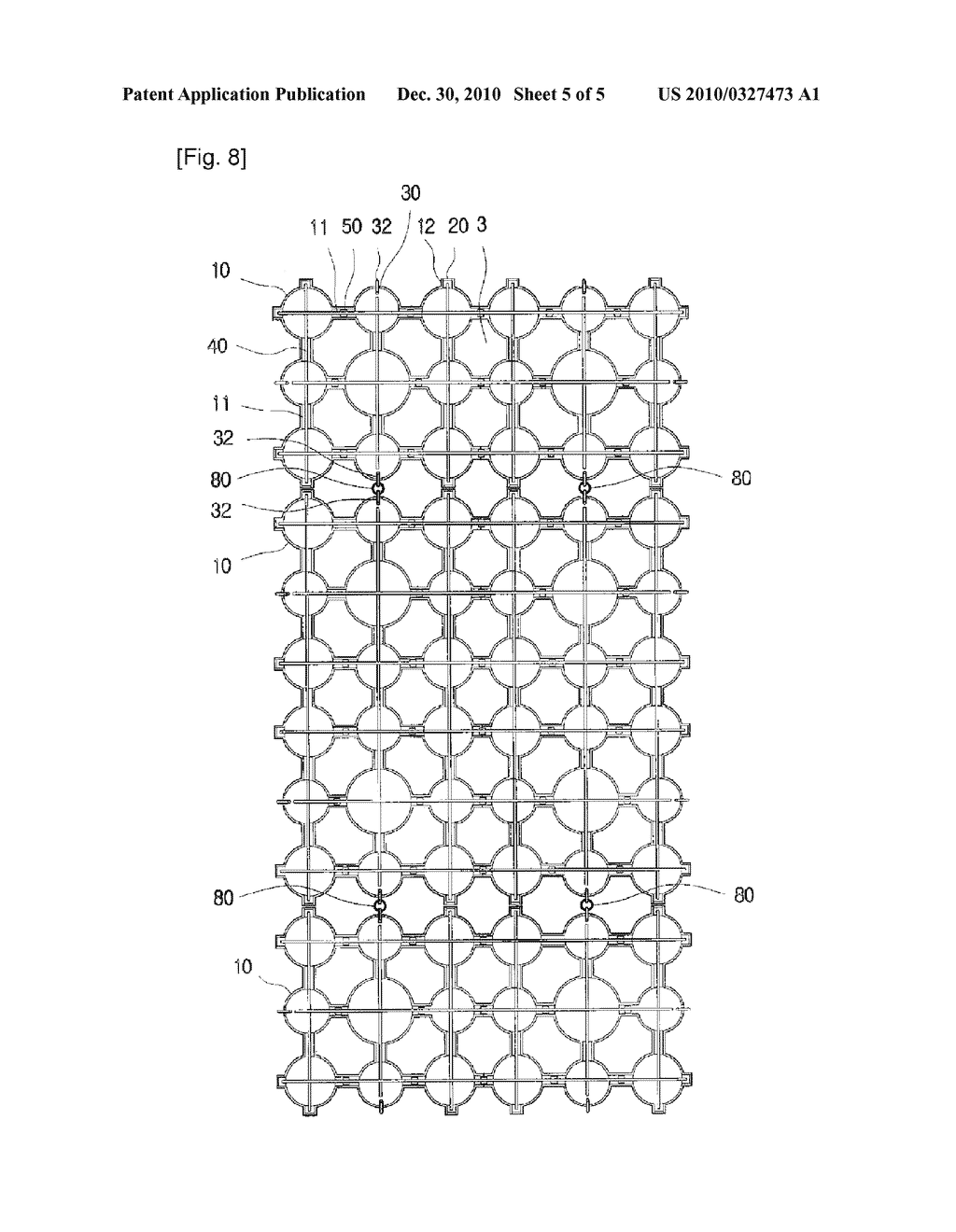 METHOD OF MANUFACTURING WATERCOURSE BLOCKS CONTINUOUSLY ARRANGED ON THE SPOT - diagram, schematic, and image 06