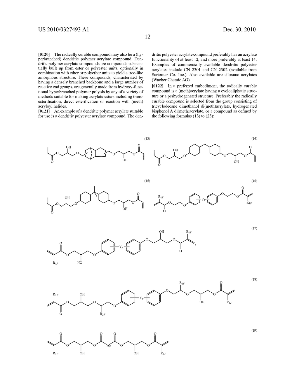 DUAL PHOTOINITIATOR, PHOTOCURABLE COMPOSITION, USE THEREOF AND PROCESS FOR PRODUCING A THREE DIMENSIONAL ARTICLE - diagram, schematic, and image 13