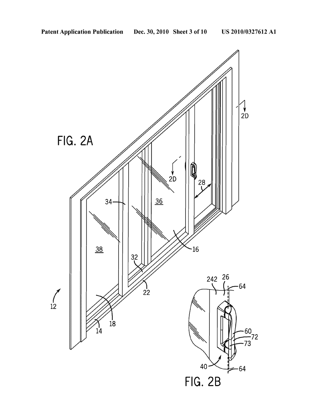 SLIDING DOOR HANDLE AND LATCH - diagram, schematic, and image 04