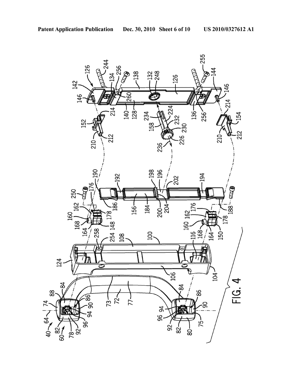 SLIDING DOOR HANDLE AND LATCH - diagram, schematic, and image 07