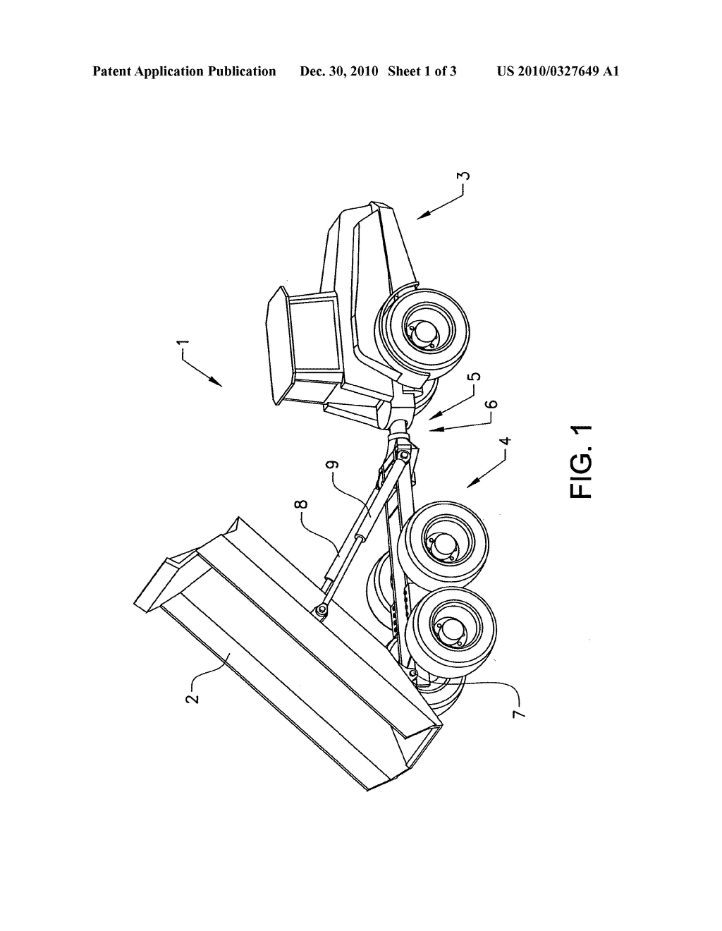 METHOD AND A DEVICE FOR CONTROLLING A VEHICLE COMPRISING A DUMP BODY - diagram, schematic, and image 02