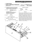 IMMOBILIZATION DEVICE FOR LOCKING A FURNITURE PART MOVABLY SUPPORTED IN OR ON AN ARTICLE OF FURNITURE diagram and image