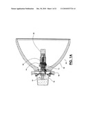 INCANDESCENT LAMP INCORPORATING REFLECTIVE FILAMENT SUPPORTS AND METHOD FOR MAKING IT diagram and image