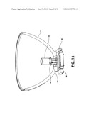 INCANDESCENT LAMP INCORPORATING REFLECTIVE FILAMENT SUPPORTS AND METHOD FOR MAKING IT diagram and image