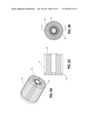 INCANDESCENT LAMP INCORPORATING REFLECTIVE FILAMENT SUPPORTS AND METHOD FOR MAKING IT diagram and image