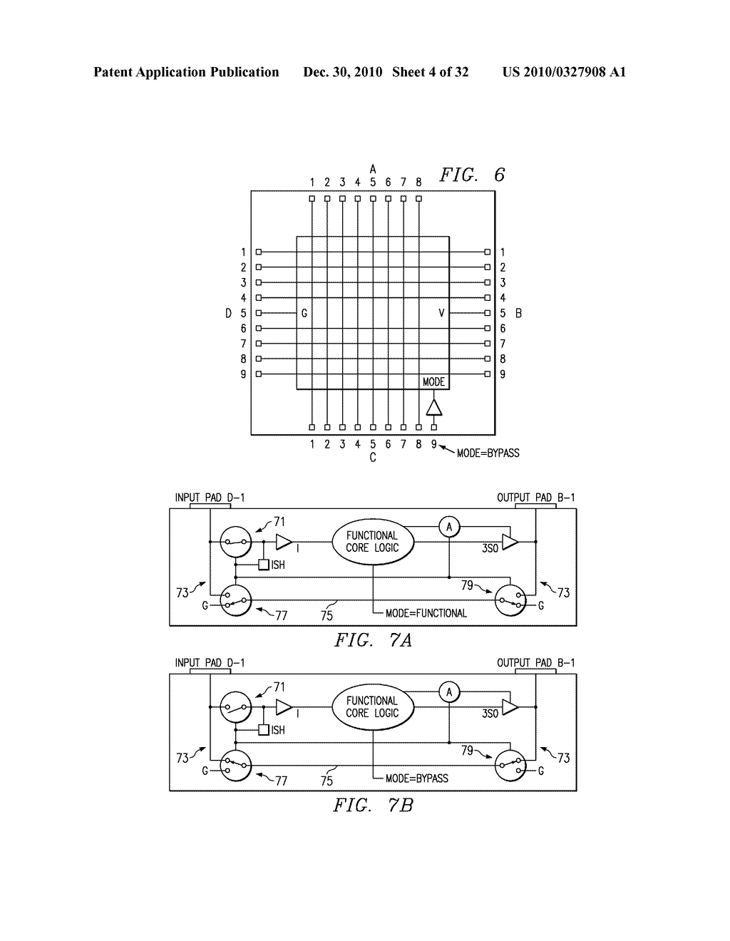 METHOD AND APPARATUS FOR DIE TESTING ON WAFER - diagram, schematic, and image 05