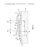 ACOUSTIC RESONATOR STRUCTURE HAVING AN ELECTRODE WITH A CANTILEVERED PORTION diagram and image