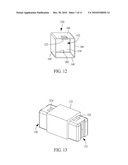 SUBMINIATURE FUSE WITH SURFACE MOUNT END CAPS AND IMPROVED CONNECTIVITY diagram and image