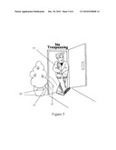 Hand-Held Pocket-Sized Barrier Penetrating Motion Detector diagram and image