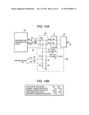 Communication apparatus, connection control method for communication apparatus and method of determining state of communication plug relative to communication connector in communication apparatus diagram and image