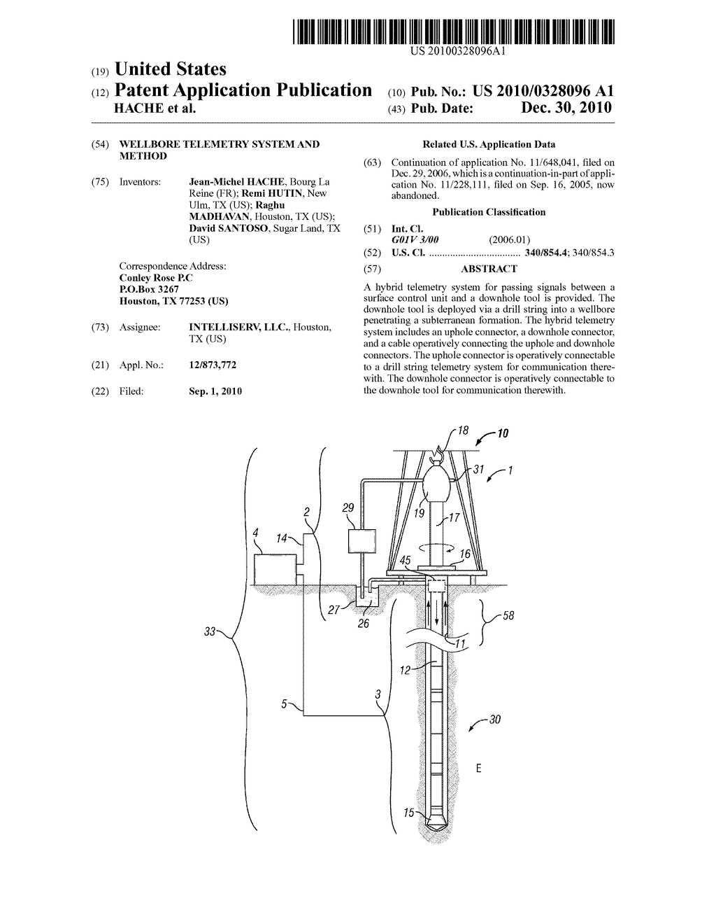 WELLBORE TELEMETRY SYSTEM AND METHOD - diagram, schematic, and image 01