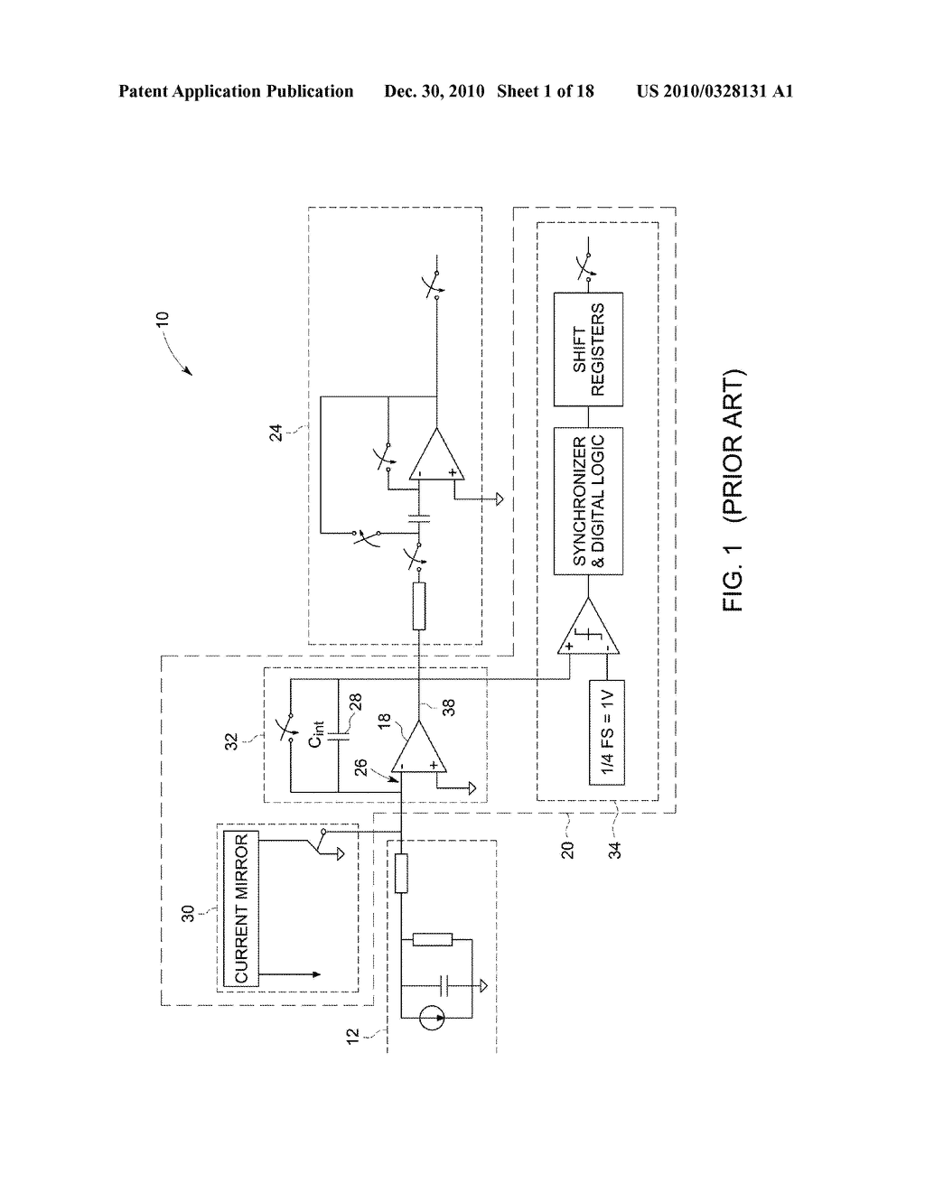 Capacitive Integrate and Fold Charge-to-Digital Converter - diagram, schematic, and image 02