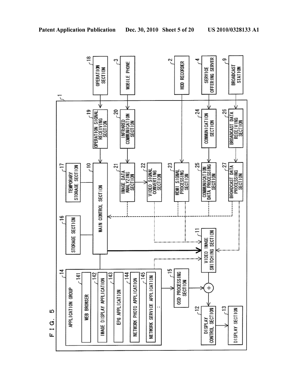 ELECTRONIC DEVICE, REMOTE CONTROL SYSTEM, SIGNAL PROCESSING METHOD, CONTROL PROGRAM AND RECORDING MEDIUM - diagram, schematic, and image 06