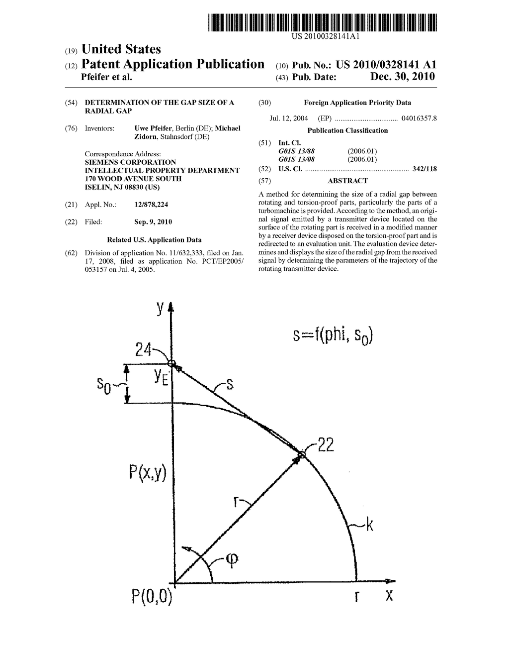 Determination of the Gap Size of a Radial Gap - diagram, schematic, and image 01