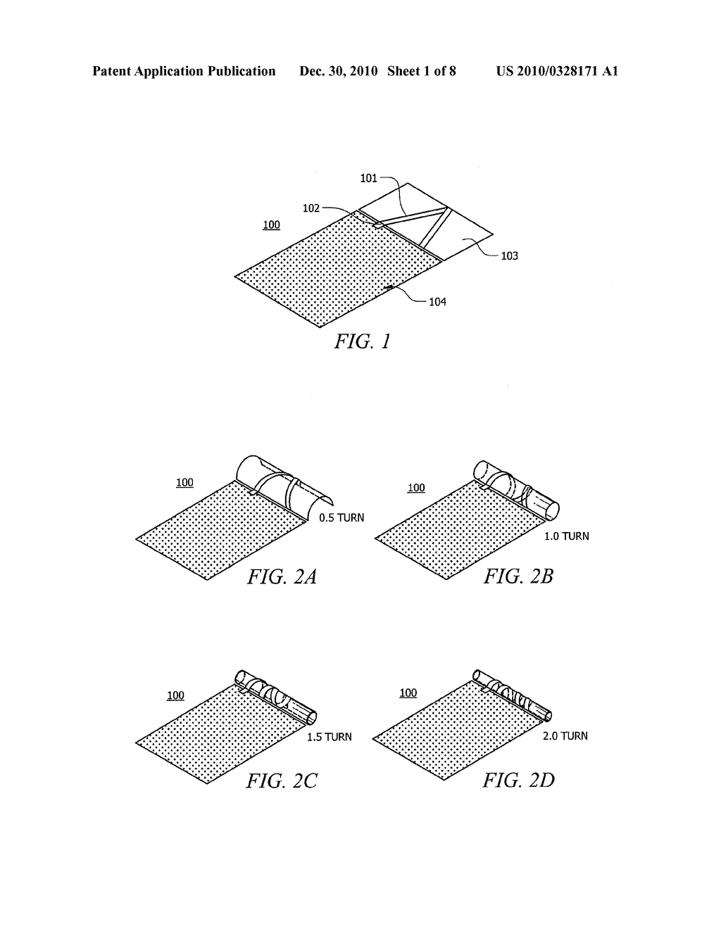 Rollable and/or Foldable Antenna Systems and Methods for Use Thereof - diagram, schematic, and image 02