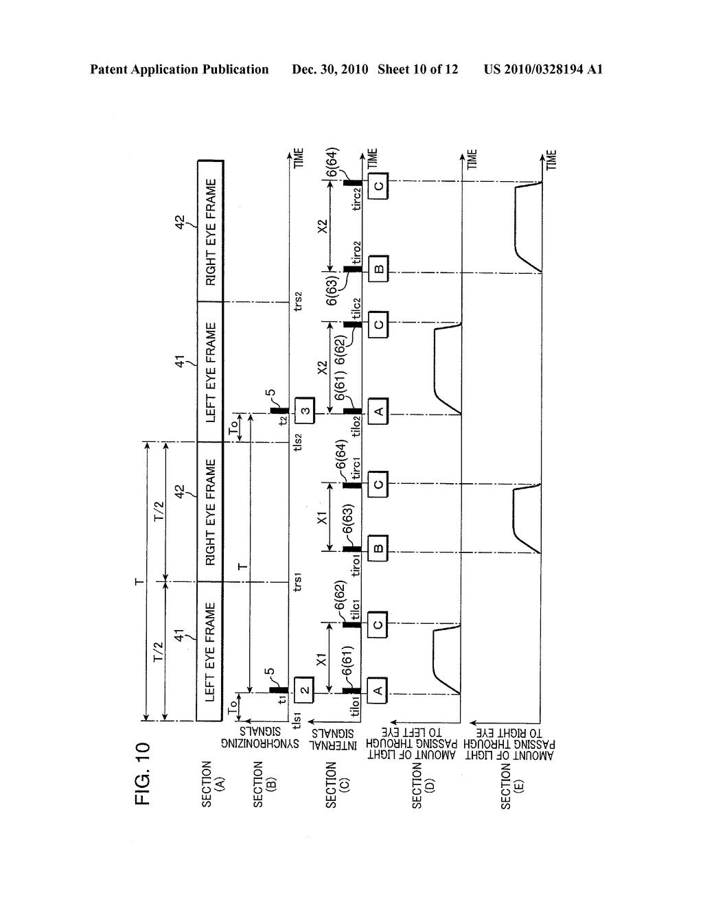 Display device, eyeglass device and video system with them - diagram, schematic, and image 11