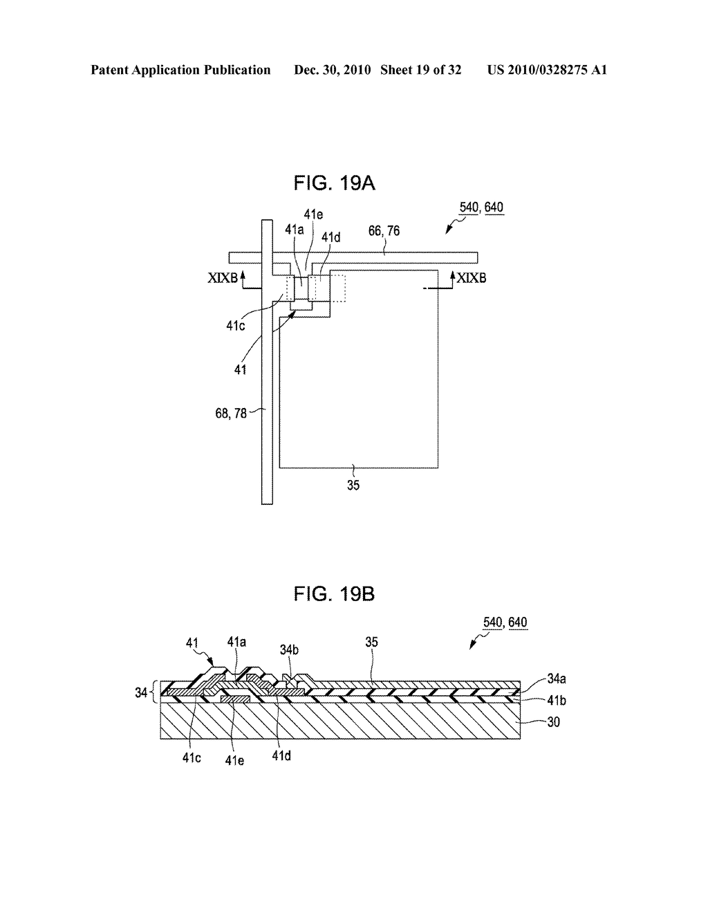 OPTICAL RECORDING DISPLAY DEVICE, DRIVING METHOD OF THE OPTICAL RECORDING DISPLAY DEVICE, ELECTRO-OPTICAL DEVICE AND ELECTRONIC APPARATUS - diagram, schematic, and image 20