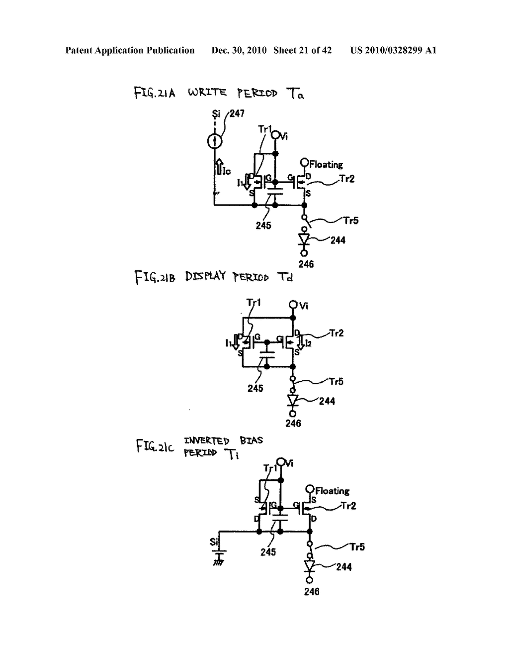 LIGHT EMITTING DEVICE, DRIVING METHOD OF LIGHT EMITTING DEVICE AND ELECTRONIC DEVICE - diagram, schematic, and image 22