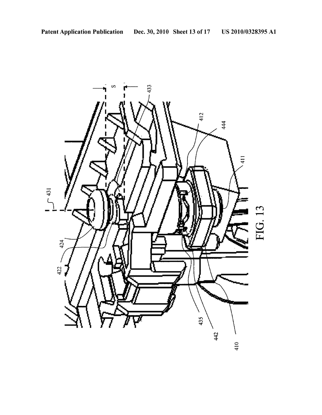 SELECTABLE PRINTHEAD-TO-PAPER SPACING ADJUSTMENT APPARATUS - diagram, schematic, and image 14