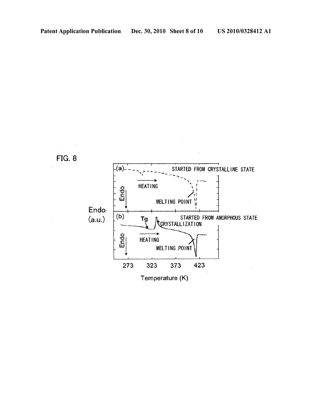 ORDINARY-TEMPERATURE-PHOSPHORESCENT ORGANIC MATERIAL, REVERSIBLY THERMOSENSITIVE RECORDING MATERIAL, REVERSIBLY THERMOSENSITIVE RECORDING MEDIUM, AND METHOD OF RECORDING IN REVERSIBLY THERMOSENSITIVE RECORDING MEDIUM - diagram, schematic, and image 09