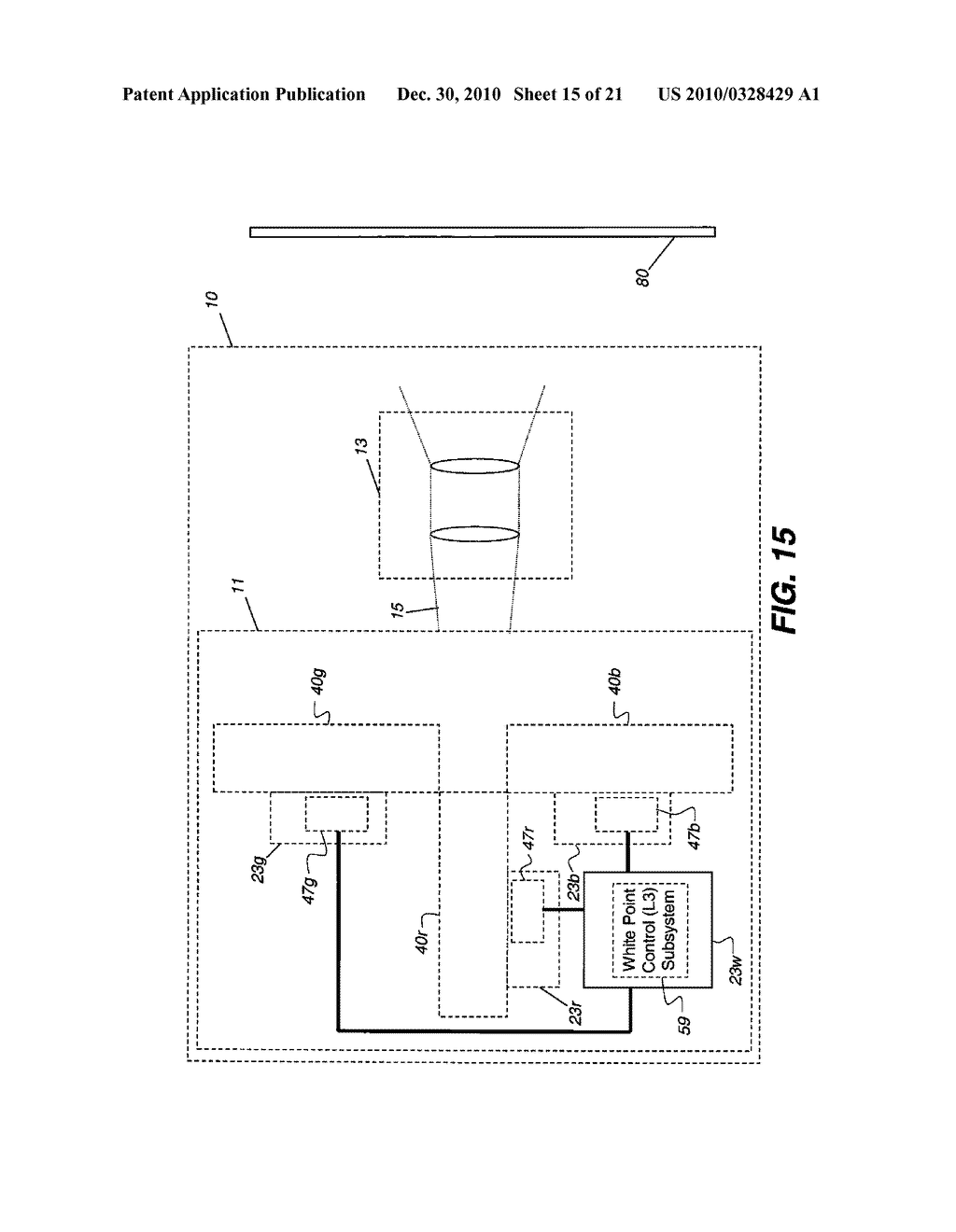 STEREOSCOPIC IMAGE INTENSITY BALANCING IN LIGHT PROJECTOR - diagram, schematic, and image 16