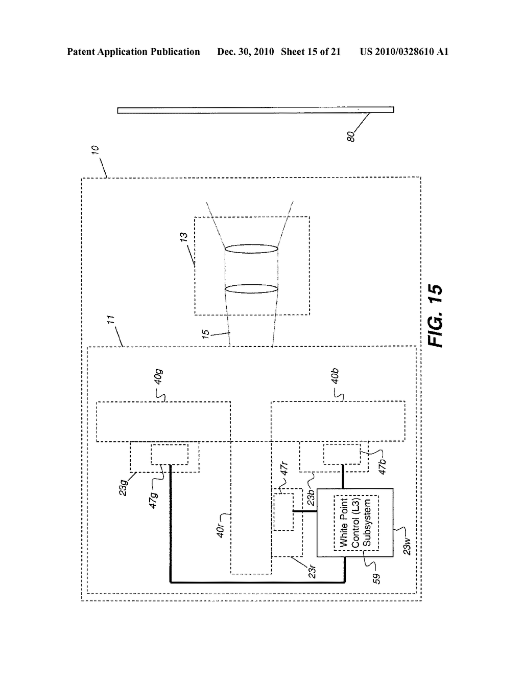 DUMP PATH LIGHT INTENSITY SENSING IN LIGHT PROJECTOR - diagram, schematic, and image 16