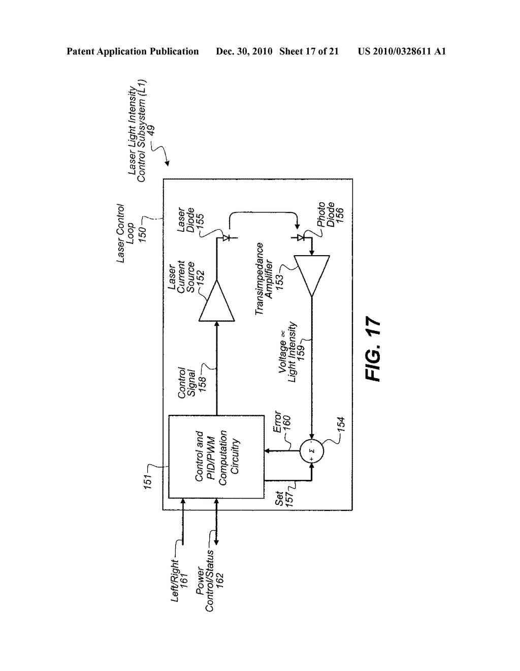 LEAKAGE LIGHT INTENSITY SENSING IN LIGHT PROJECTOR - diagram, schematic, and image 18