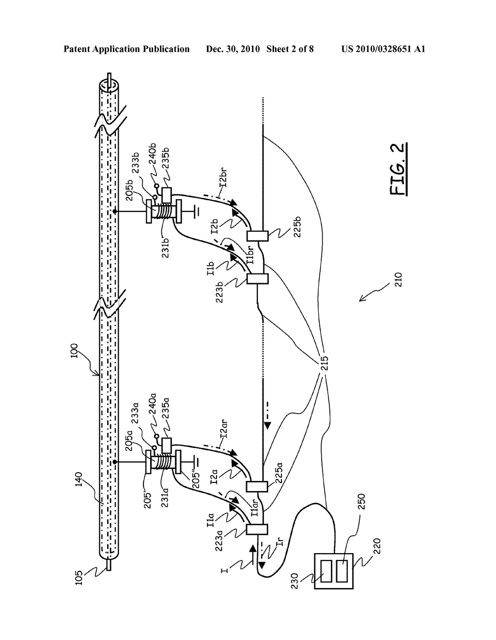 METHOD AND SYSTEM FOR FIBER-OPTIC MONITORING OF SPATIALLY DISTRIBUTED COMPONENTS - diagram, schematic, and image 03