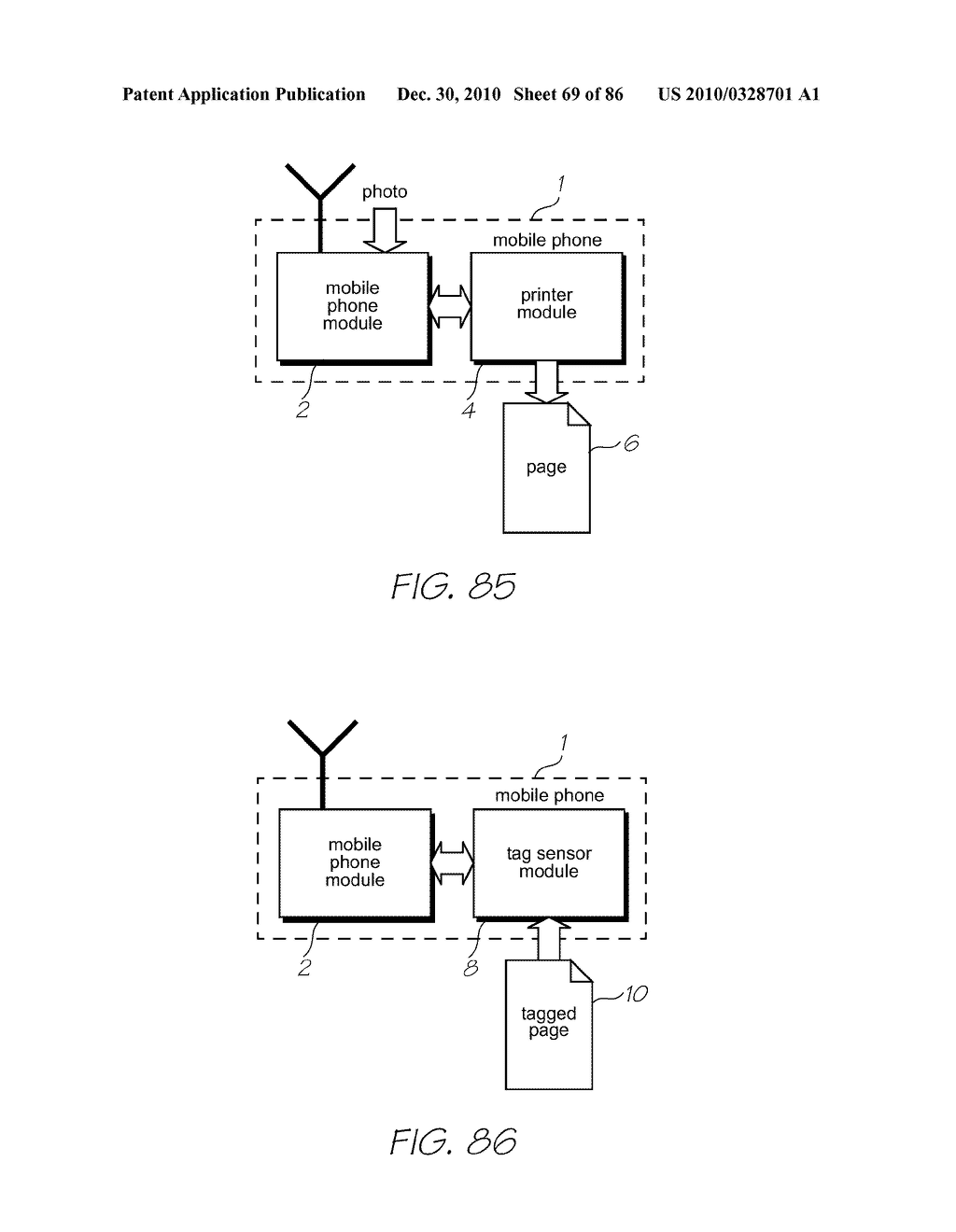 Performing an Action Using a Printed Medium - diagram, schematic, and image 70