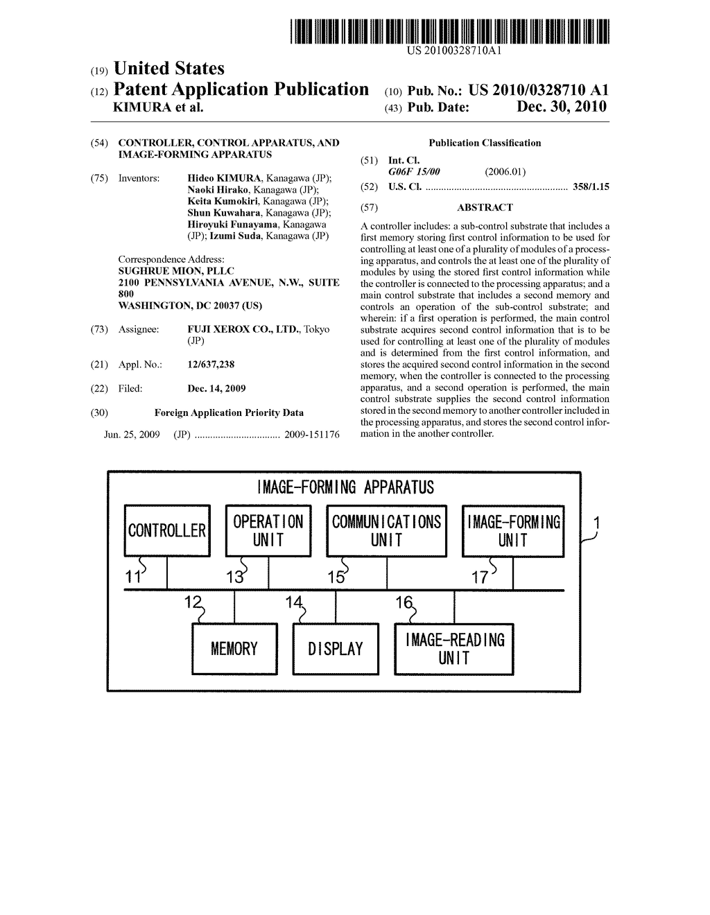 CONTROLLER, CONTROL APPARATUS, AND IMAGE-FORMING APPARATUS - diagram, schematic, and image 01