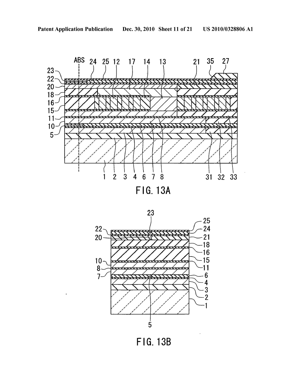 Near-field light generating device that includes near-field light generating element accommodated in a groove of an encasing layer - diagram, schematic, and image 12