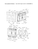 Modular electrical distribution system for a building diagram and image