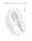 ADJUSTABLE MECHANISM AND ELECTRONIC DEVICE HAVING THE ADJUSTABLE MECHANISM diagram and image