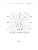 LED LIGHTING MODULE WITH LARGE LIGHT EMITTING ANGLE diagram and image