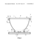 WATERPROOF ASSEMBLY OF LED LAMP CUP diagram and image