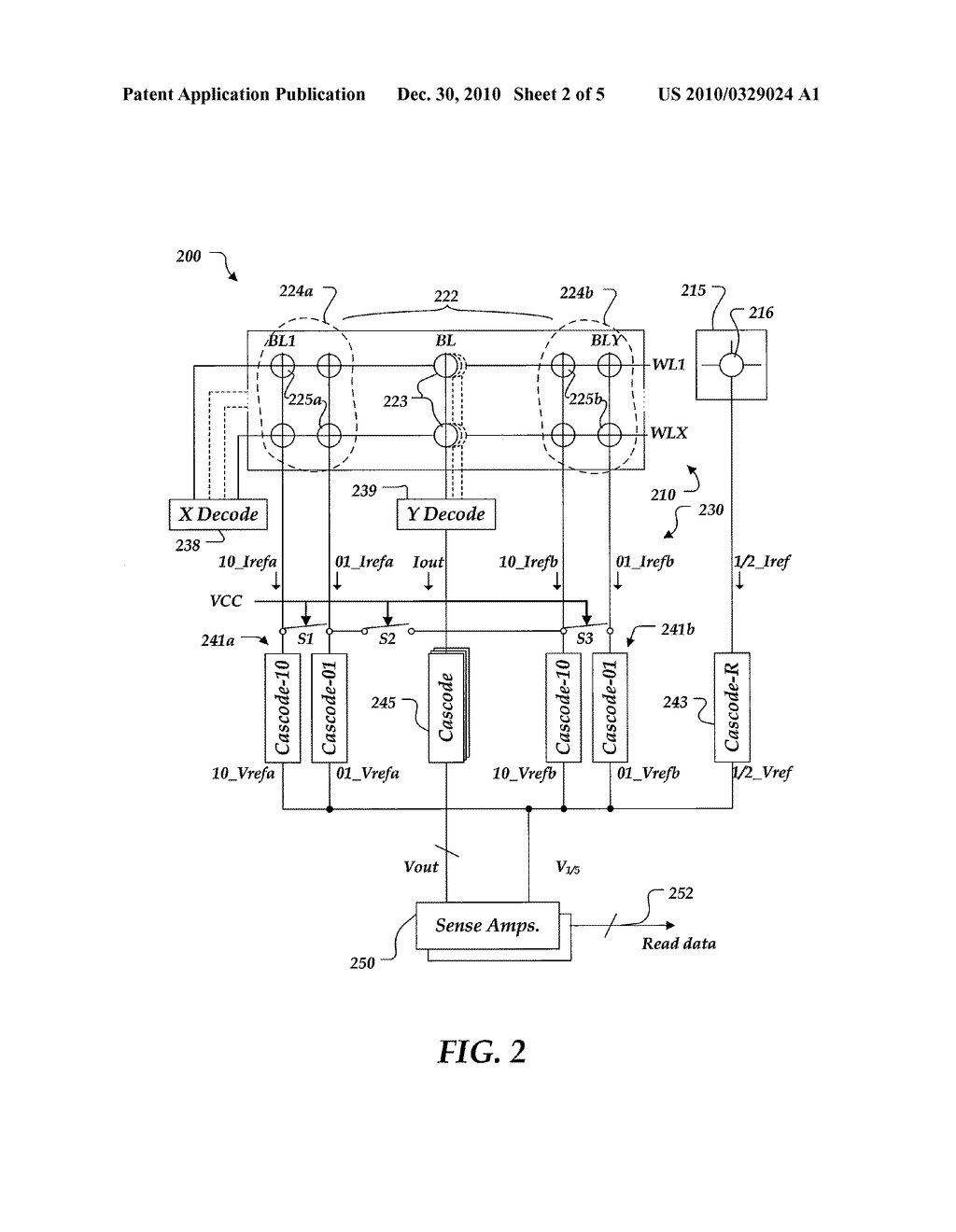 MEMORY EMPLOYING SEPARATE DYNAMIC REFERENCE AREAS - diagram, schematic, and image 03