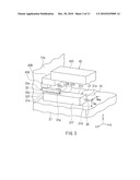 Near-field light generating device including near-field light generating element disposed over waveguide with buffer layer and adhesion layer therebetween diagram and image