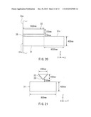 Near-field light generating device including near-field light generating element disposed over waveguide with buffer layer and adhesion layer therebetween diagram and image