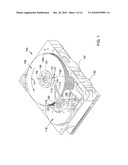 DELAY LINE ON A MOVABLE SUBSTRATE ACCESSING DATA STORAGE MEDIA diagram and image