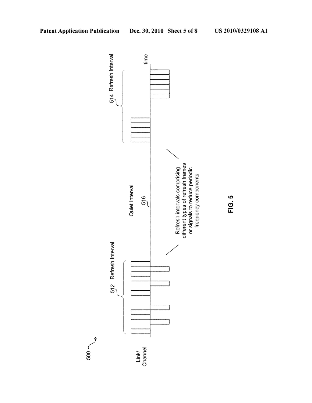 Method And System For Jitter And Frame Balance And/Or Rebalance For EEE Refresh Cycles - diagram, schematic, and image 06