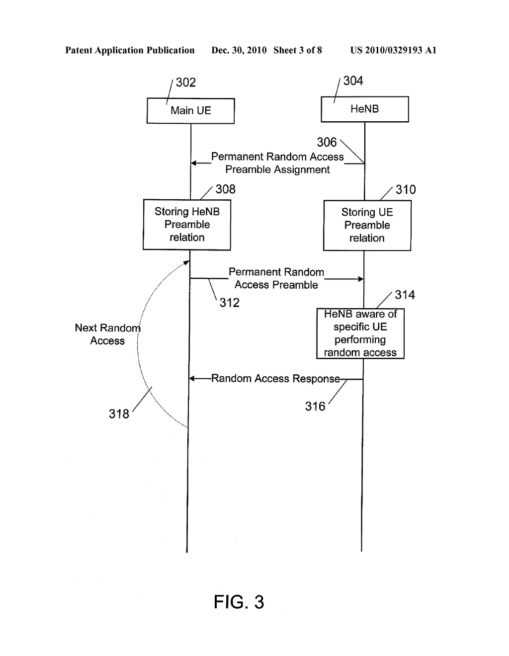 PERMANENT DEDICATED RANDOM ACCESS PREAMBLES FOR FEMTOCELL - diagram, schematic, and image 04