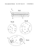 Optical guide including nanoparticles and manufacturing method for a preform intended to be shaped into such an optical guide diagram and image