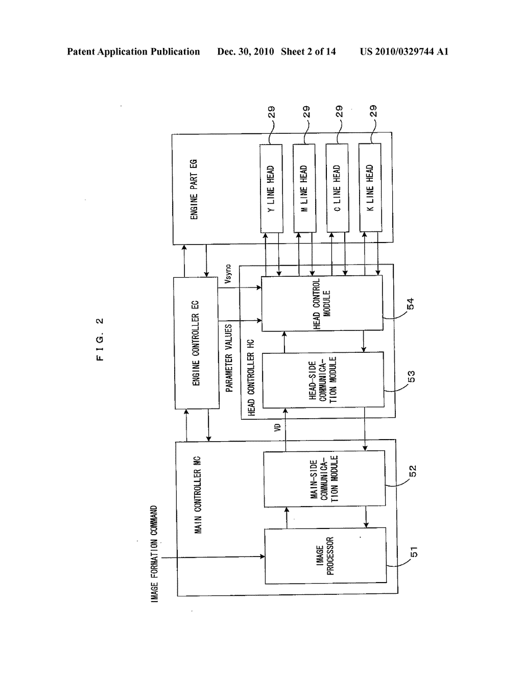 Line Head and an Image Forming Apparatus Using the Line Head - diagram, schematic, and image 03