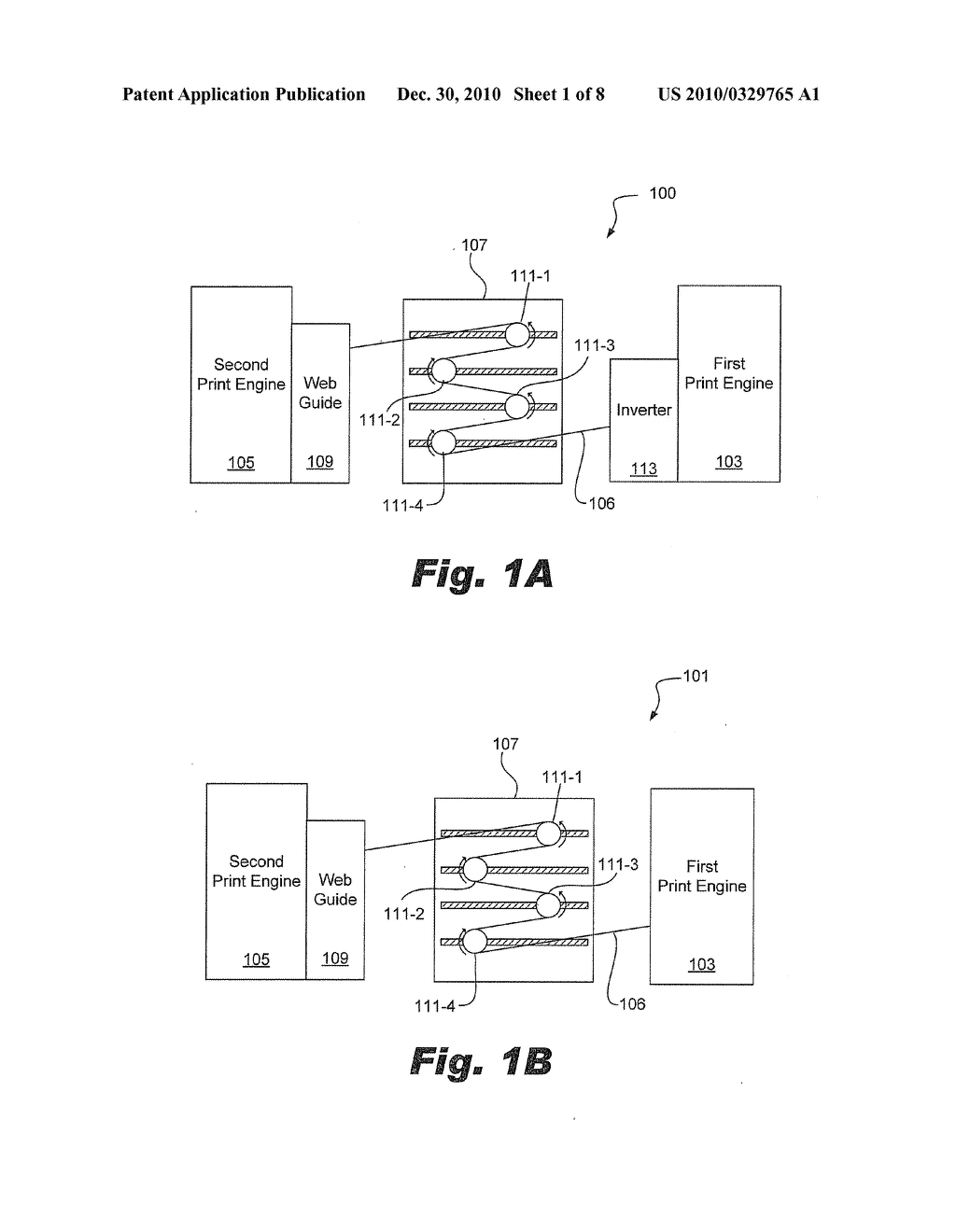 SYSTEMS AND METHODS OF PRINTING TO A WEB SUBSTRATE - diagram, schematic, and image 02